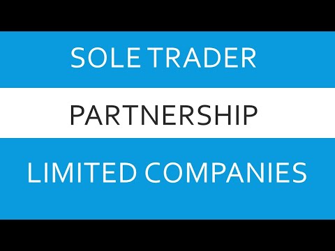 Which Company Structure:  Sole Trader, Partnership or Limited Company